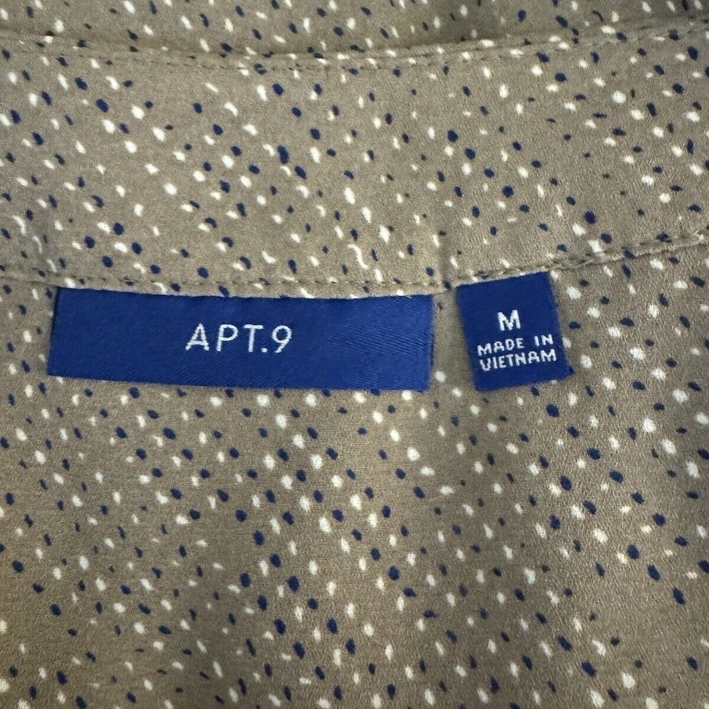 Apt. 9 Medium Multi-Color W/Geometric Print Long … - image 5